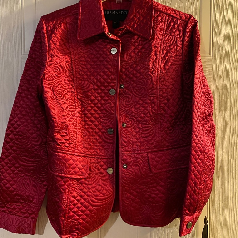 Beautiful hot pink jacket!